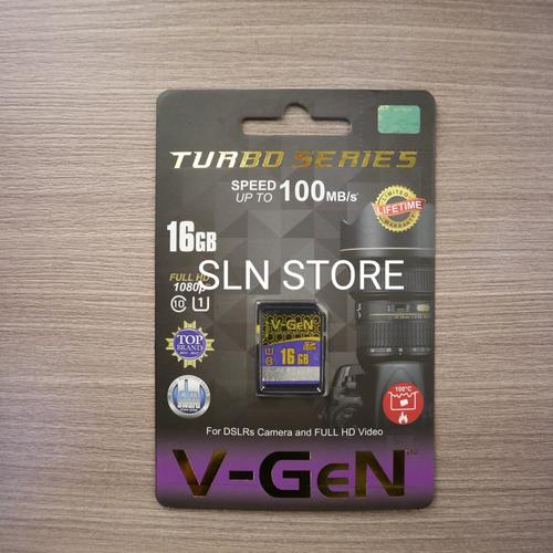 Foto Produk V-GeN SD Card 16 Gb Turbo | Memory Card | Vgen dari SLN Store