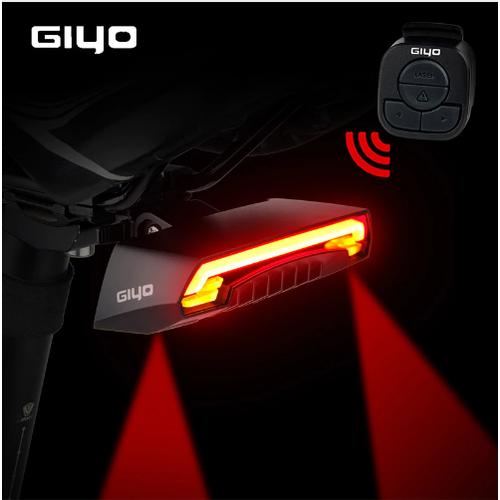 Foto Produk Lampu Laser Sepeda Giyo USB Rechargeable LED Cycling dari TentangOutdoor