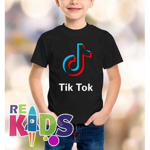 Jual Tshirt Baju Kaos Anak Tik Tok 
