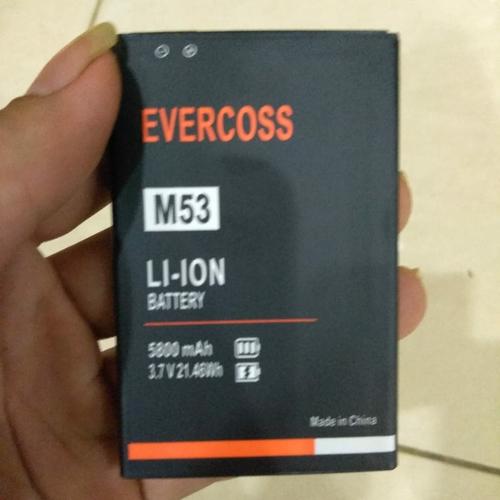 Jual Baterai Evercoss M53 Double Power Original Batre Battery Batery Batere Jakarta Pusat King Buy Tokopedia