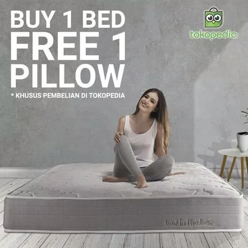 Foto Produk KASUR SPRING BED IN THE BOX 100 X 200 dari metha colektion