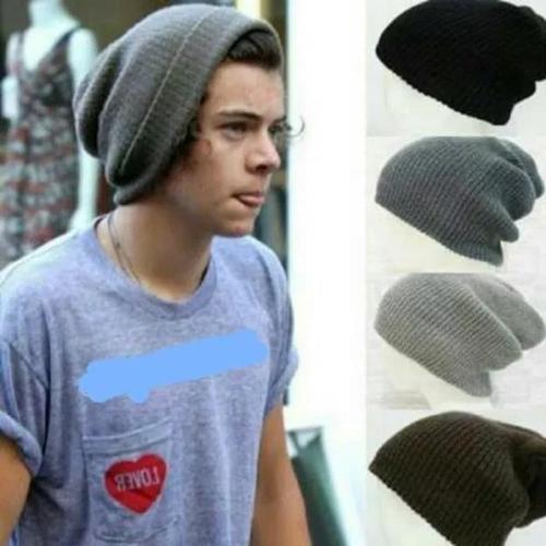 Foto Produk Topi kupluk beanie hat dewasa polos tebal dari yopyshop