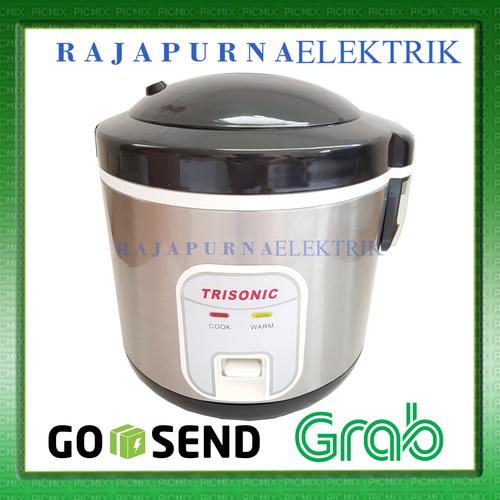 Foto Produk Magic Com / Penanak nasi / rice cooker 1.2 liter TRISONIC T-707N NEW! - Putih dari Rajapurna elektrik