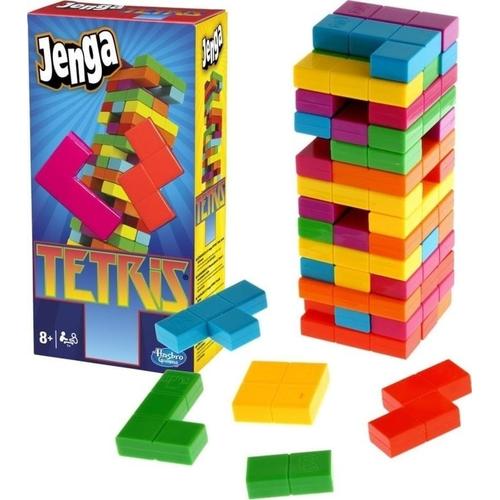 Jual Mainan Edukasi Balok susun Jenga Tetris Kota Administrasi - Main Image
