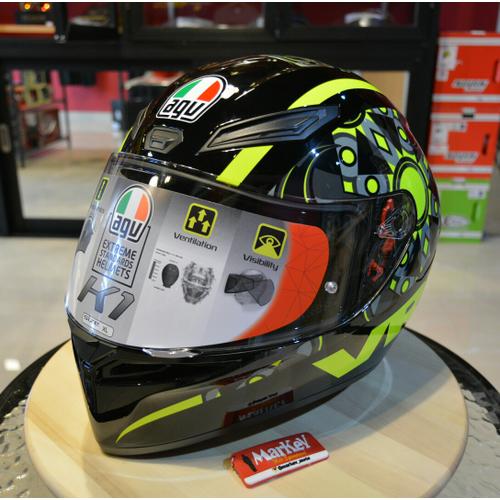 agv k1 flavum 46 helmet S K1 S is the road helmet that comes out of AGV’s experience in MotoGP AGV K1 Helmet - Flavum