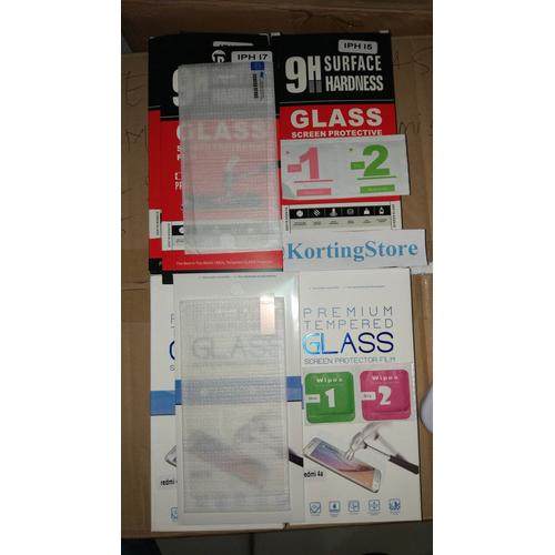 Foto Produk TEMPERED GLASS 9H XIAOMI REDMI 5|5 PLUS|MI NOTE 3|OPPO F5|VIVO V7|Y69 dari KortingStore
