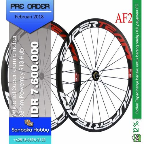 Jual Wheelset Superteam Carbon Clincher 