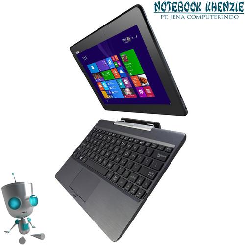 Foto Produk ASUS T100TA DK005H Z3740 2GB 500GB+32GB eMMc 10.1" WIN 8.1 ORI - Abu-abu dari NOTEBOOK KHENZIE