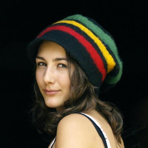Jual kupluk besar rasta beanie hat 