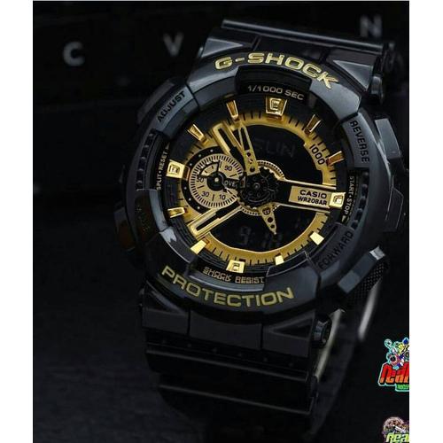 Jual BEST MODEL G-SHOCK GA-110 GSHOCK GA110 HITAM GOLD - Emas - Jakarta  Pusat - Toko Tan Sri | Tokopedia