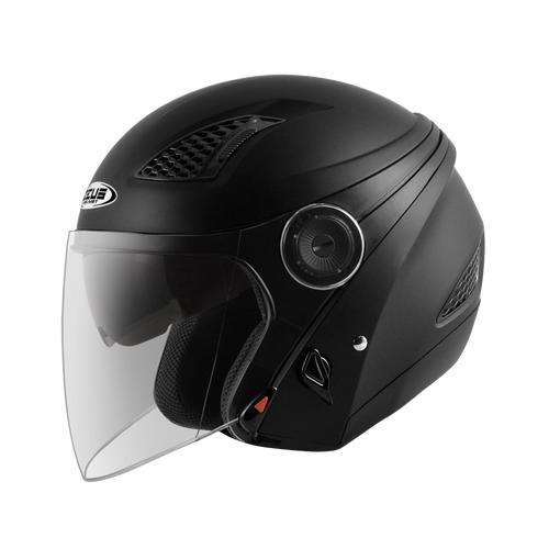 Gambar Zeus ZS610 Matt Black Helm Half Face Double Visor Z610 - M dari Juragan Helm ID Jakarta Barat Tokopedia