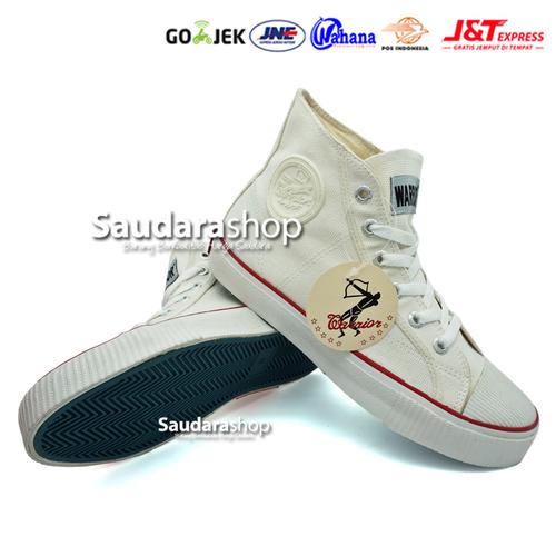 Foto Produk Sepatu Warrior Classic / Sepatu Sekolah Warrior / Sepatu Warrior Putih dari Saudara Shop