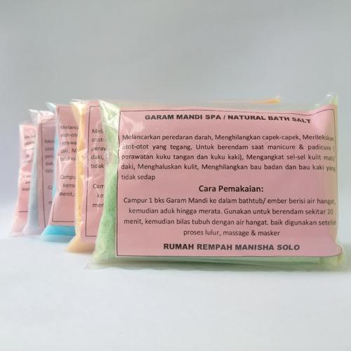 Foto Produk Garam Mandi / Bath Salt dari Rumah Rempah Manisha