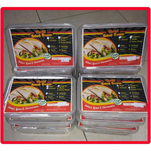 Foto Produk Kebab mini cheese beef original isi 10 pcs dari Hanum Collection