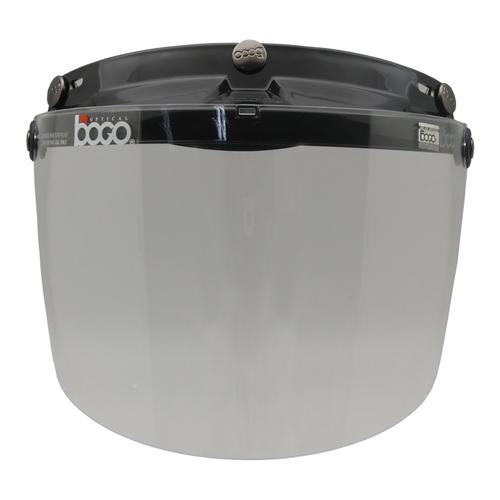 Foto Produk Visor/Kaca Helm Retro Bogo Flat datar Clear Original dari Helm Cargloss