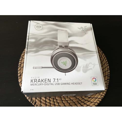 Jual Razer Kraken 7.1 V2 Mercury White 