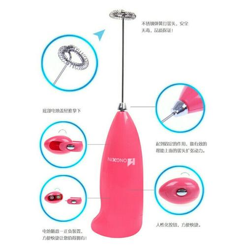 Foto Produk Electric Hand Mini Mixer stainless Pengaduk Telur Coffe dari Arsyfa Market