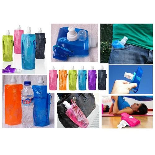 Foto Produk Botol Tempat Minum Lipat Mini Camping Outdoor Freezing Anti Bottle dari lbagstore