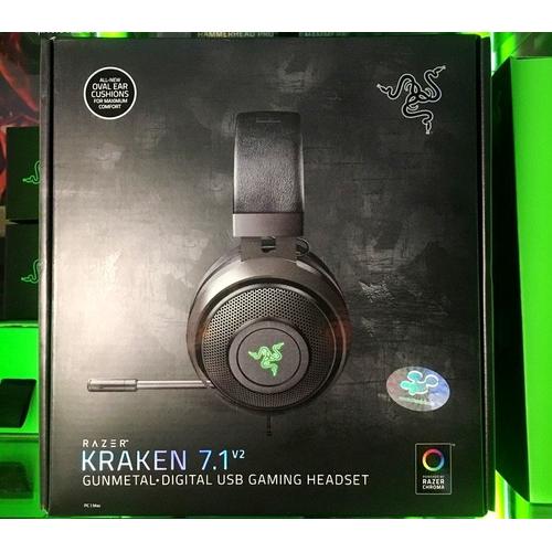 Jual Razer Kraken 7.1 V2 Gunmetal Grey 
