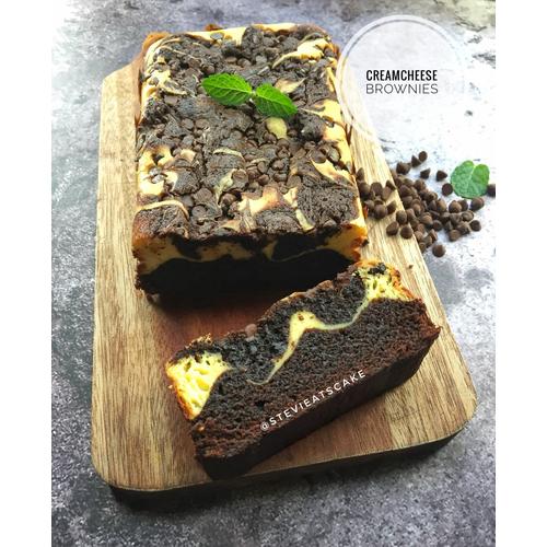 Foto Produk creamcheese brownies - Almond Cheese dari stevieatscake