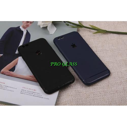 Foto Produk Iphone 7 MATTE BLACK / NAVY BLUE Soft Silicone Premium Slim Case dari Pro Glass