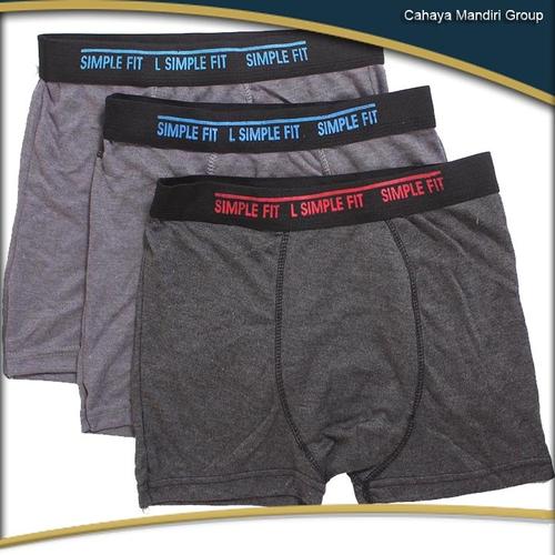 Foto Produk Celana dalam boxer Simple Fit bahan twotone dari Cahaya Mandiri Group