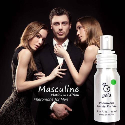 Foto Produk Parfum Pria Pemikat Lawan Jenis (Masculine Gold) dari Gold Pheromone