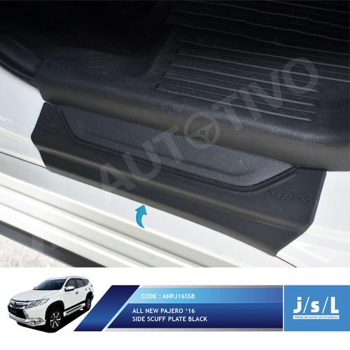 Foto Produk All New Pajero Sport Sillplate Samping JSL/Side Scuff Plate Black dari Autotivo