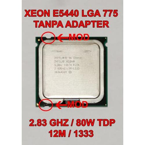 Xeon E5440 Xeon Socket 775 Jual Xeon E5440 LGA 775 Quad Core