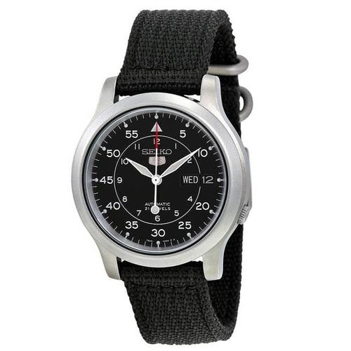 Foto Produk Seiko 5 SNK809K2 Black Silver dari sunarloji