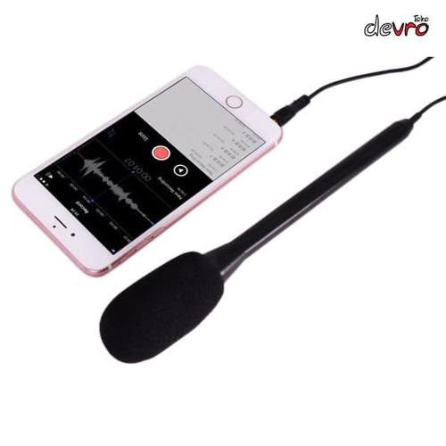 Foto Produk BUB Microphone Mikrofon HP Smartphone Laptop Action Camera - MA-P68 - Hitam dari Devro