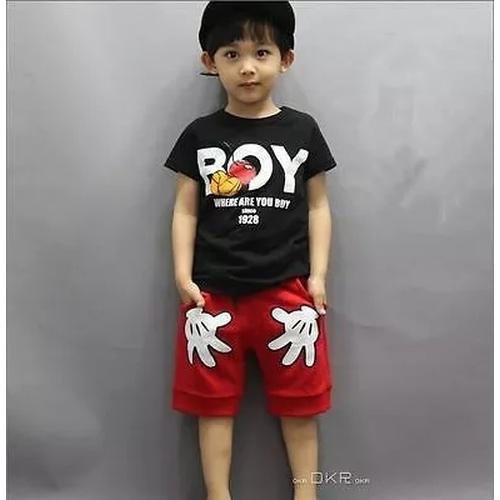 Jual setelan motif mickey mouse for babu Kota Tangerang