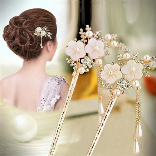 Foto Produk Retro Vintage Bridal Wedding Gift Hairpin Wanita Cantik Pin Rambut A4 dari Amefurashi