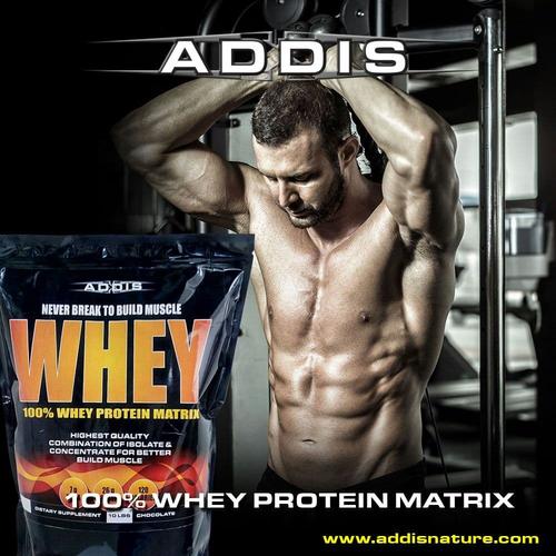 Foto Produk ADDIS Nature Whey Protein Matrix 10 lb 10lb New Package Original dari LASOM store