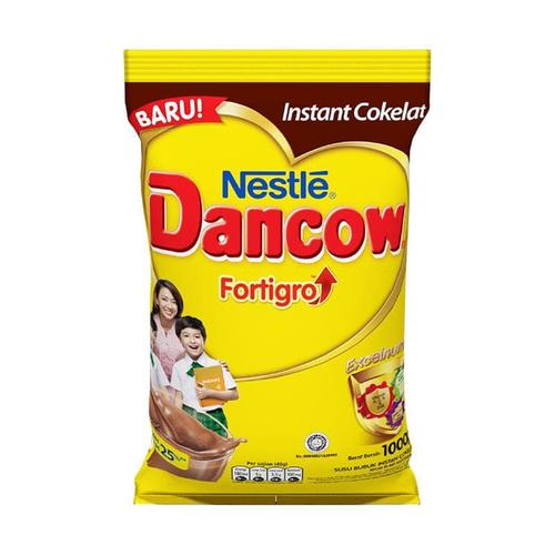 Gambar DANCOW SUSU COKELAT FORTIGRO REFILL 1000GR dari TIPTOP Online Store undefined Tokopedia