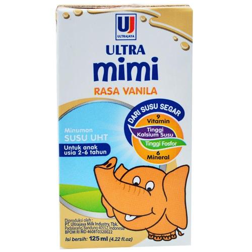 Foto Produk ULTRA MIMI SUSU RASA VANILA 125ML dari TIPTOP Online Store