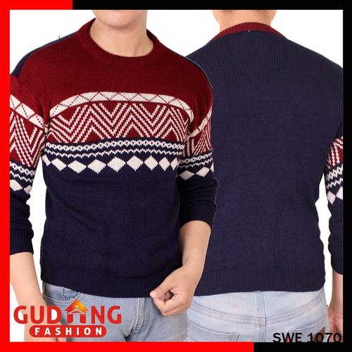 Sweater Tribal Pria Sweater SWE 1070 