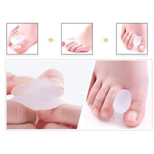 Foto Produk Insoles Silikon Ganjalan Bunion Pemisah Jempol Hallux Valgus Alas Kaki - Harga 1 Pasang dari kioscasing