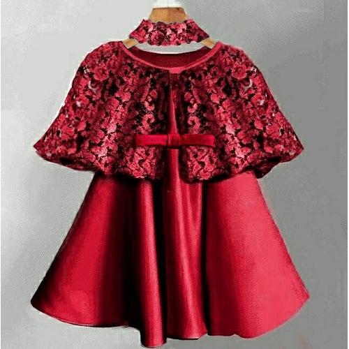 Foto Produk Dress Kelly Cape Kid Red Bandana dari HER'Z SHOP