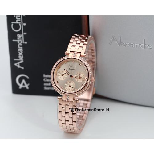 Gambar jam tangan alexandre christie 2690 wanita - rosegold dari the urban store Jakarta Utara Tokopedia