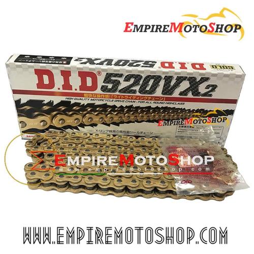 Gambar Rantai DID X Ring 520 - 120 VX Ninja 250 Fi Z250 R25 MT25 CBR250RR ZX6 dari Empiremotoshop Jakarta Barat Tokopedia