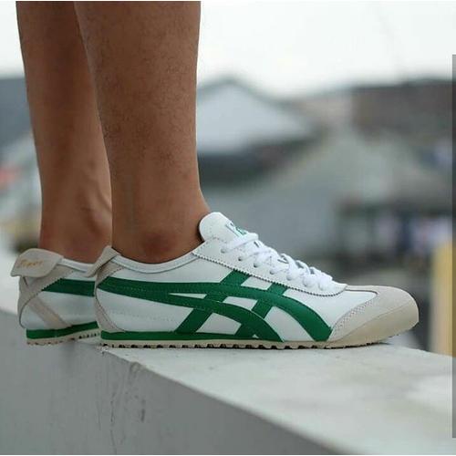 onitsuka tiger mexico 66 white green