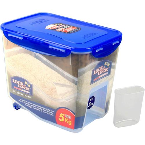 Promo LOCK&LOCK Rice Case 7L With Cup HPL500 LocknLock Official