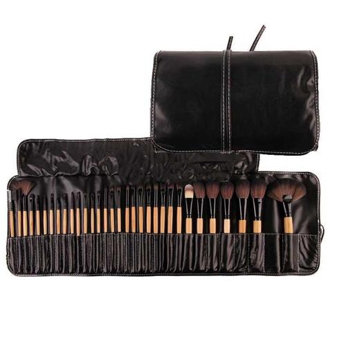 Gambar Professional Brush Make Up 32 Set dengan Pouch dari SanLa Riel undefined Tokopedia