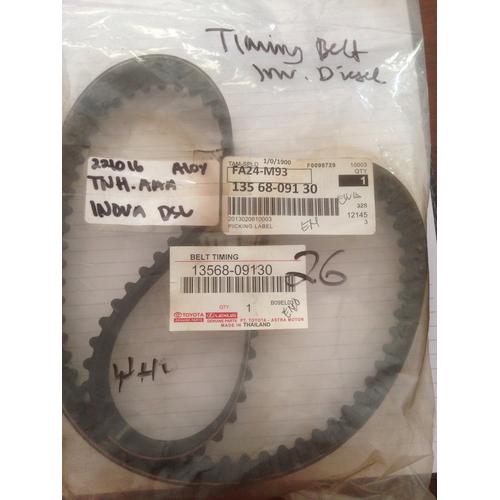 Jual Timing Belt Innova Diesel/ Hilux/ Fortuner original Toyota Genuine