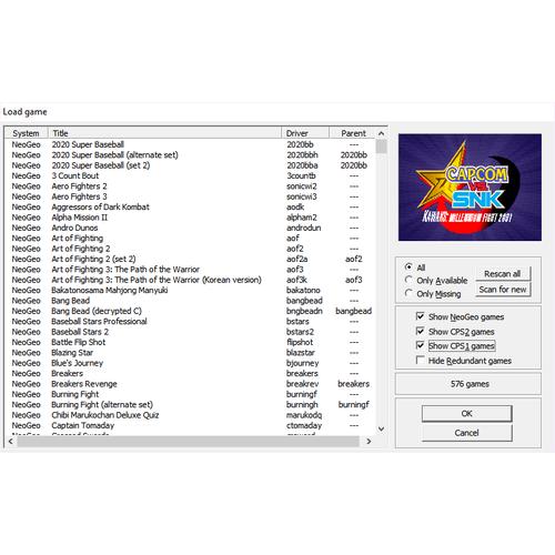 Jual Games Emulator CAPCOM NEOGEO Arcade Buat PC- Total 500 lebih Games ...
