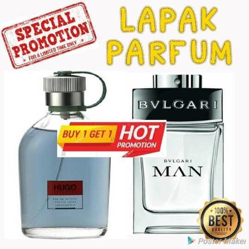 Foto Produk beli 1 gratis 1 parfum hugo boss army dan bvlgari man dari Panavox