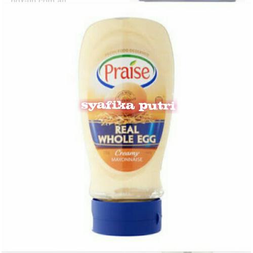 Jual PRAISE REAL WHOLE EGG CREAMY MAYONAISE 335ML Kota Depok