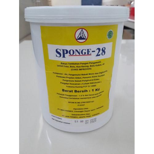 Jual sp merek 28, sponge 28, cake emulsifier, pengembang kue 1kg Kota
