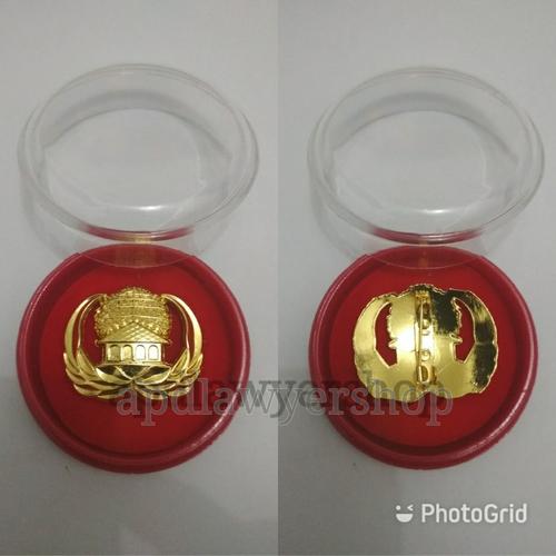 Foto Produk Pin Bross Wing Lencana Aksesoris KORPRI plus box peniti dari apdlawyershop